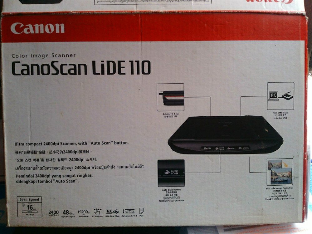 Canon Canoscan Lide 110 User Manual - plusmint