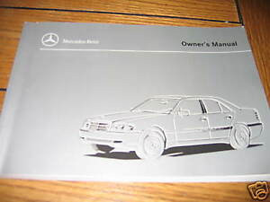 1999 Mercedes Benz C200 User Manual